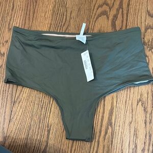 J. Crew Olive Green Swim Bottom